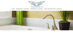 Desktop Screenshot of cleaningangels.ca